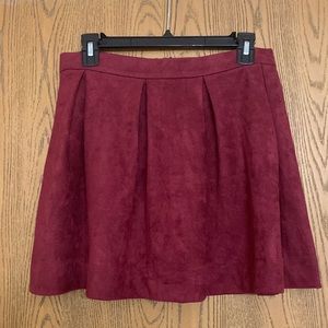 Red Velvet Mini Skirt 🎂💋